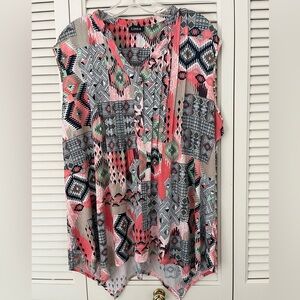 Links sleeveless top size 1X